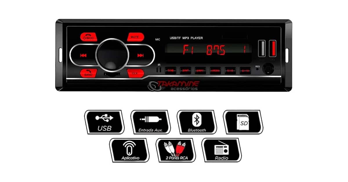 Melhor Som Automotivo para Carro: Tela Touch e Bluetooth