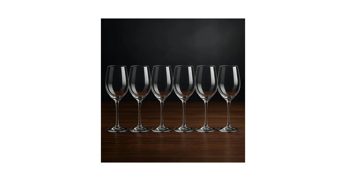 Melhor Taça de Vinho do Mundo: Cristal ou Vidro Premium?