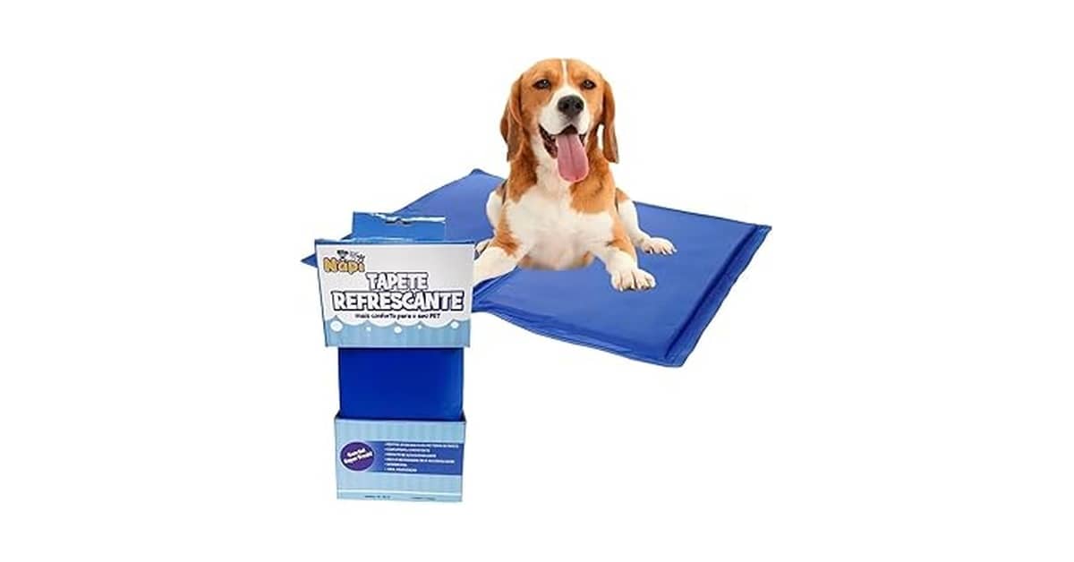 Melhor tapete gelado para cachorro: Qual tamanho?