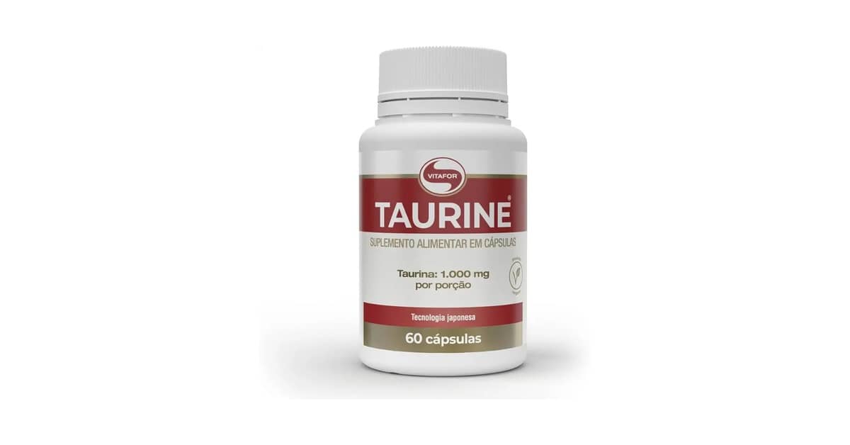 Melhor Taurina: Pó ou Cápsula? Guia com 10 Opções