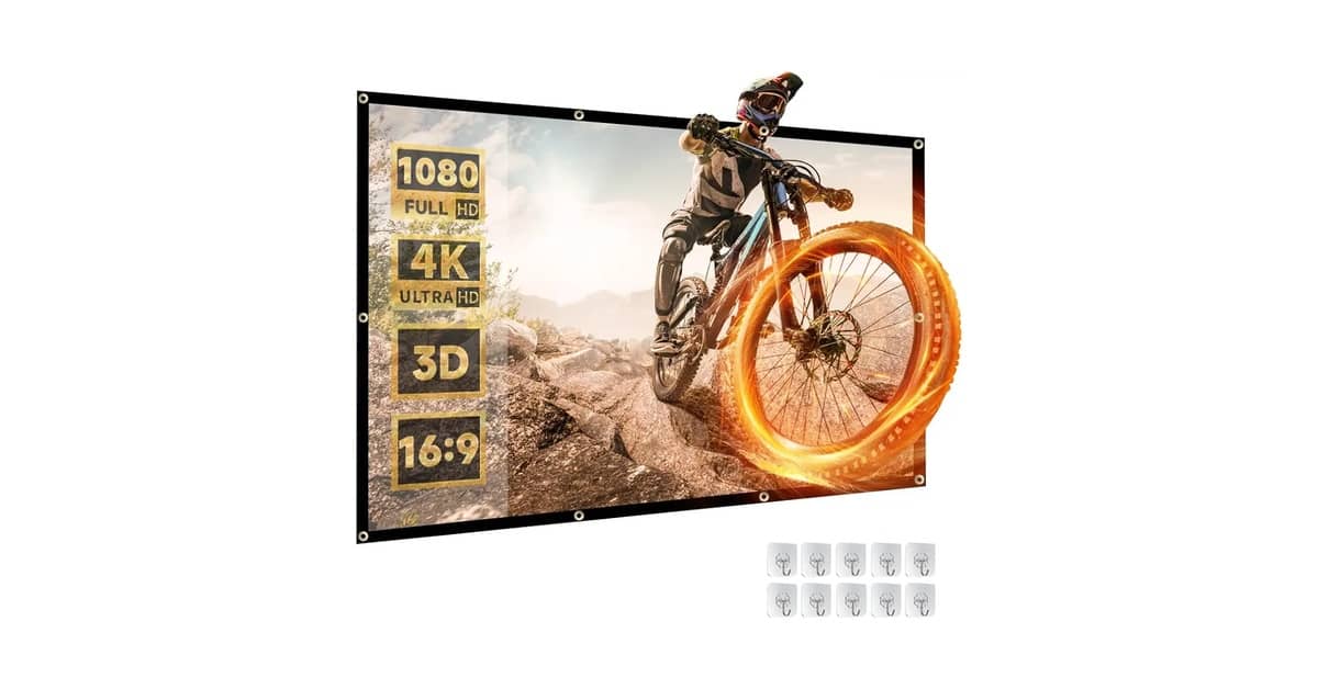 Melhor Tela para Projetor Hy320: Qual Tamanho Ideal?