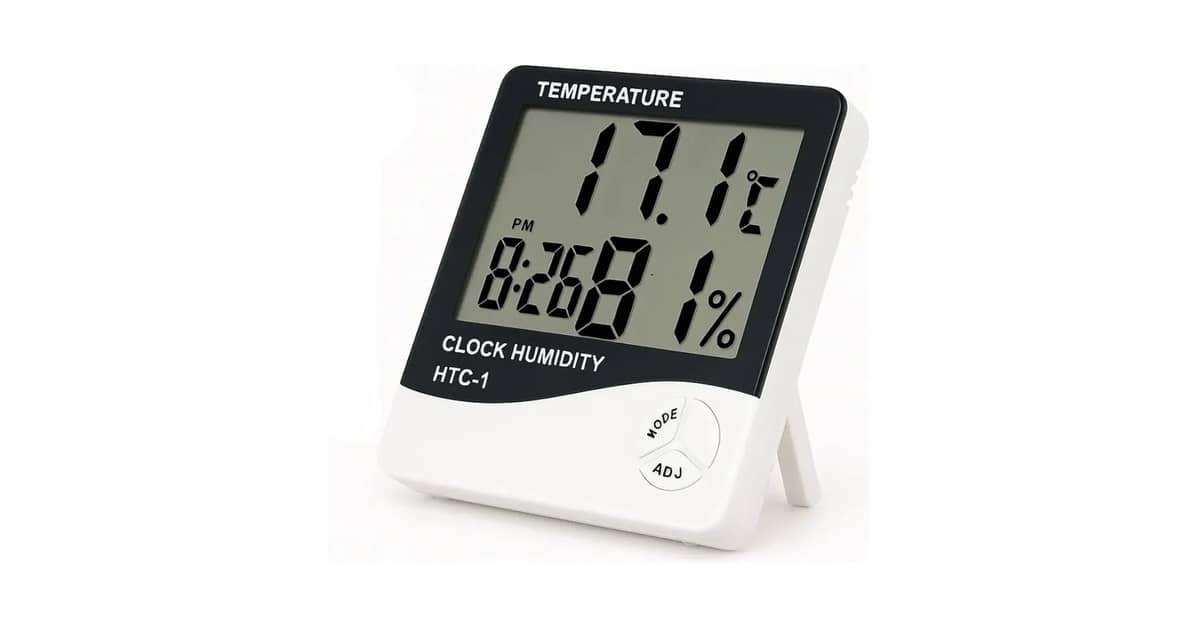 Melhor Termo Higrômetro: Precisão e Controle do Clima