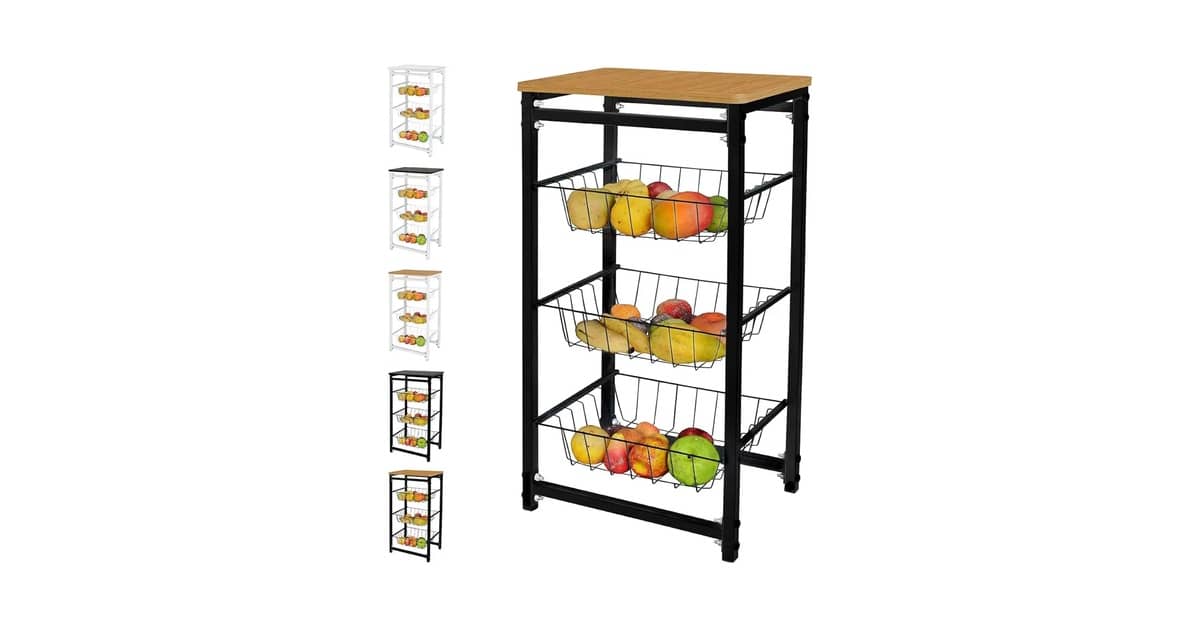 Melhor Tipo de Fruteira: Organize sua Cozinha!