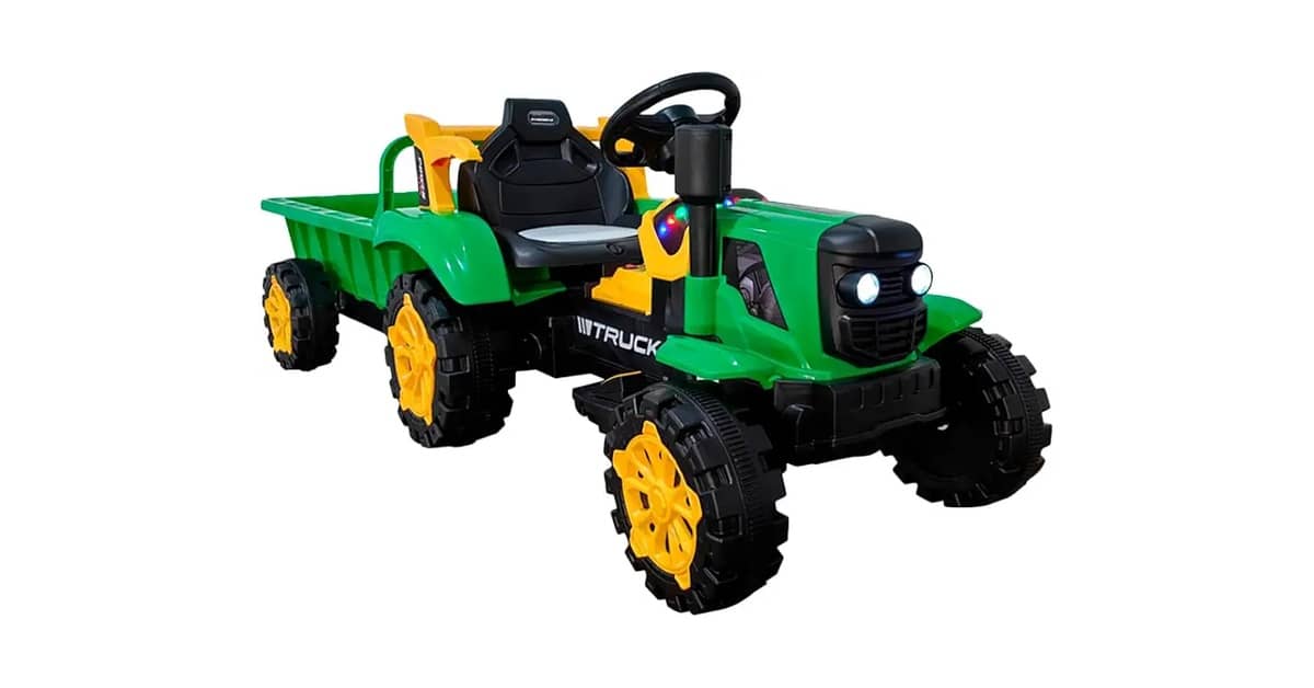 Melhor trator eletrico infantil: Opções com controle