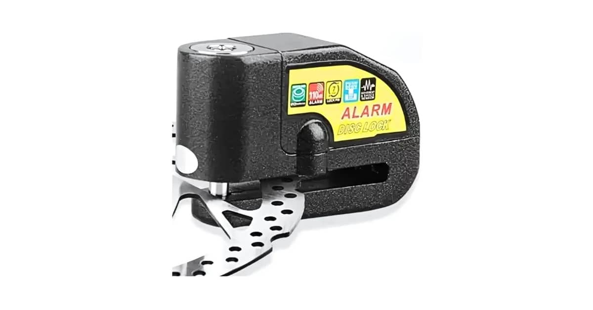 Melhor Trava de Disco para Moto: 10 Modelos com Alarme