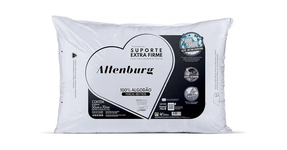 Melhor Travesseiro Altenburg: Guia Completo para Noites de Sono