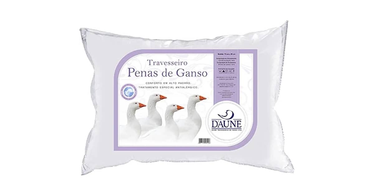 Melhor Travesseiro de Pena de Ganso: Toque de Luxo!