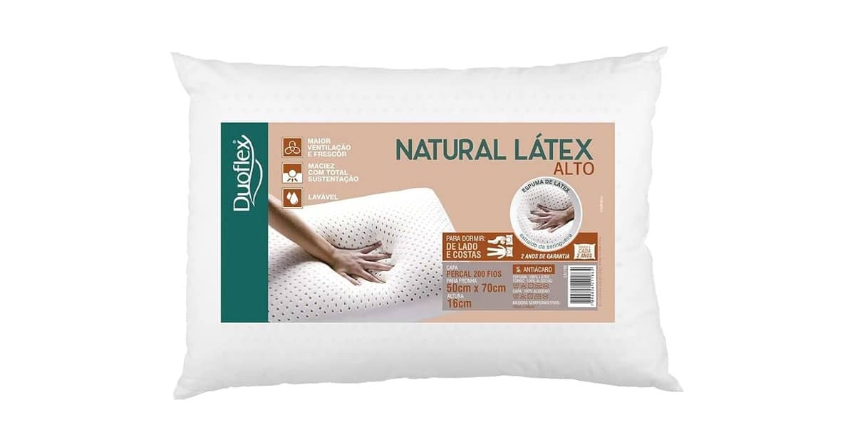 Melhor Travesseiro Latex: Conforto e Suporte para Noites Tranquilas