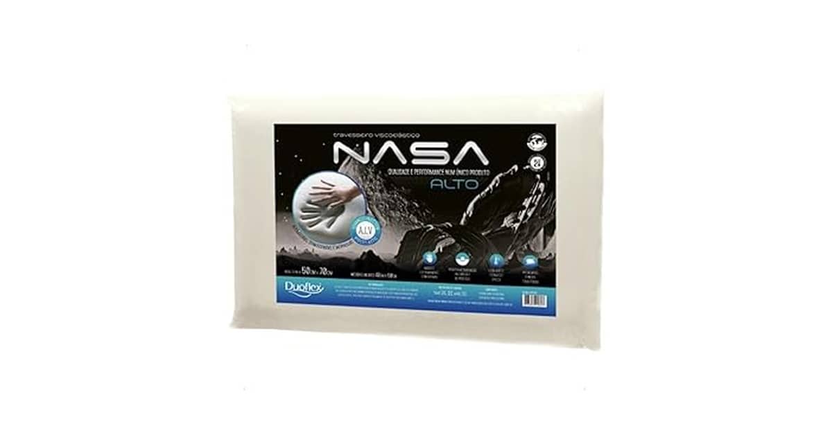 Melhor Travesseiro Nasa para Alívio da Dor Cervical