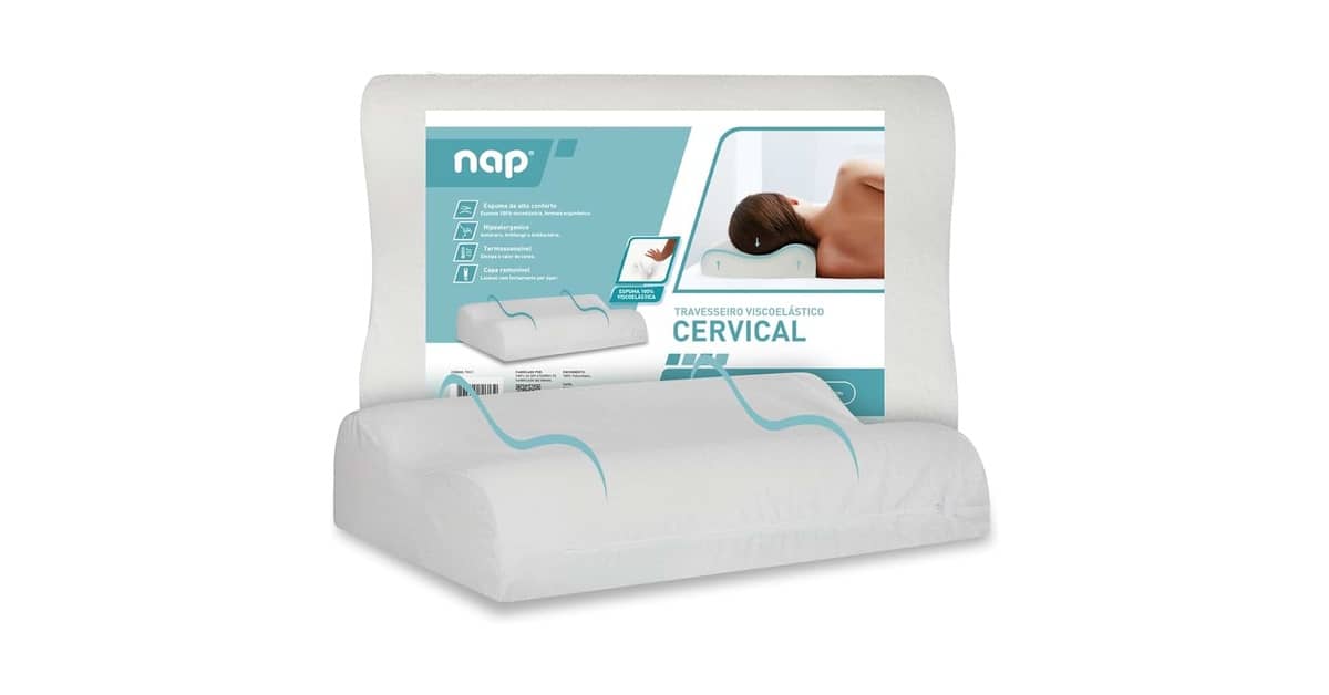 Melhor Travesseiro Ortopédico p/ Dor Cervical