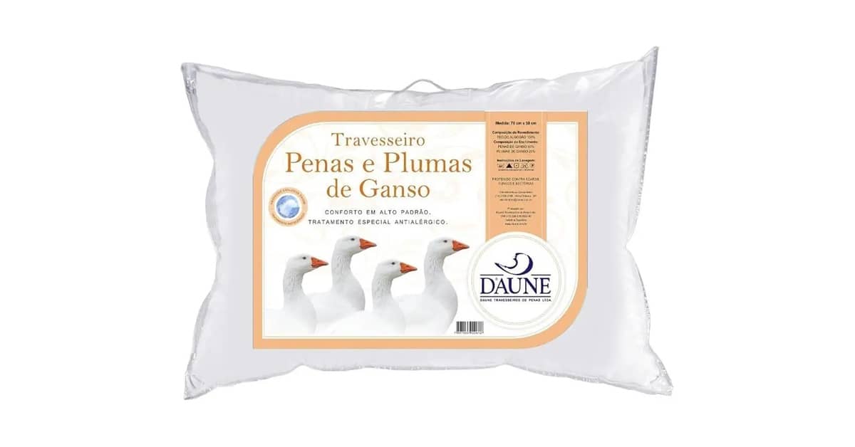 Melhor Travesseiro Pluma ou Pena de Ganso: Conforto Superior