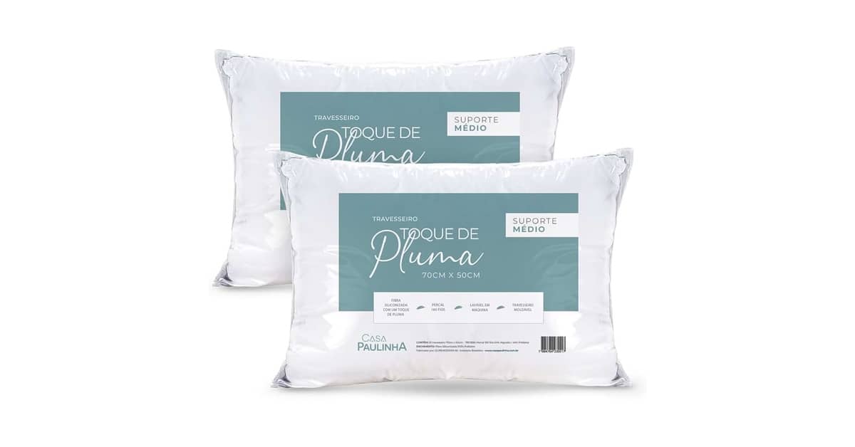 Melhor Travesseiro Qual o Travesseiro Ideal: 10 Modelos