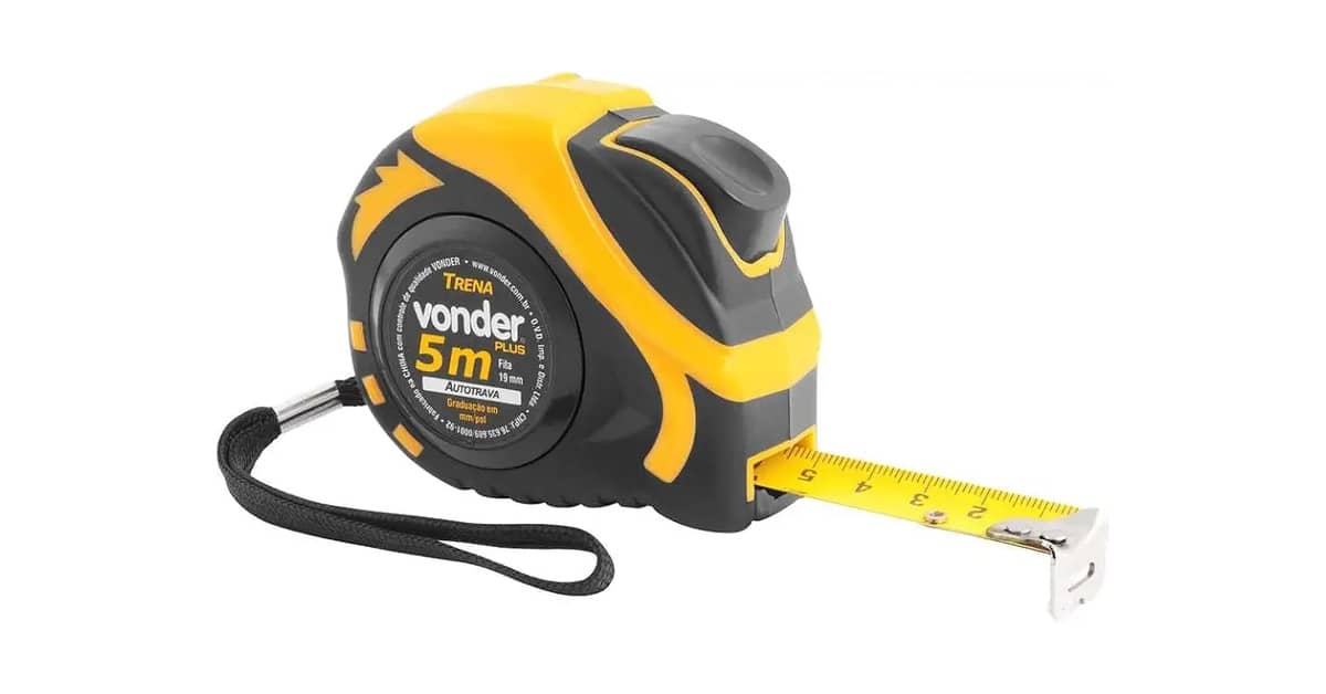 Melhor Trena 5M: Precisão e Durabilidade em Suas Mãos