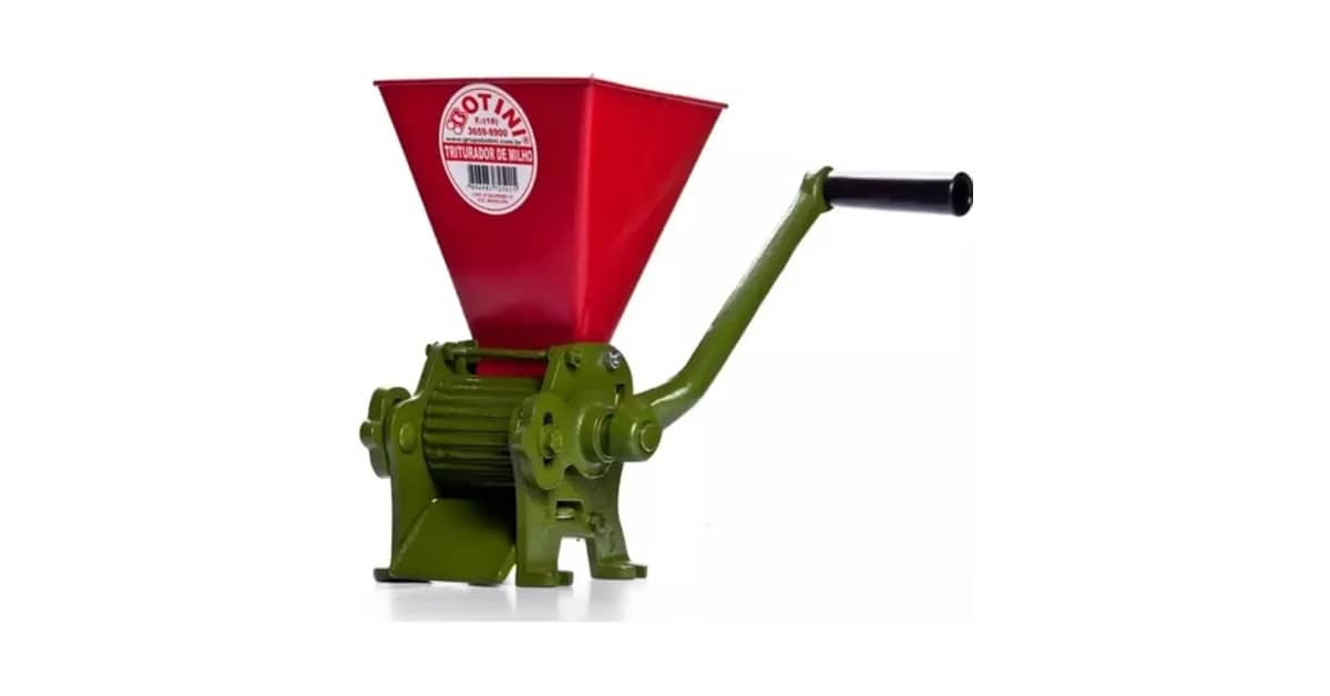 Melhor Triturador de Milho: Manual vs. Elétrico