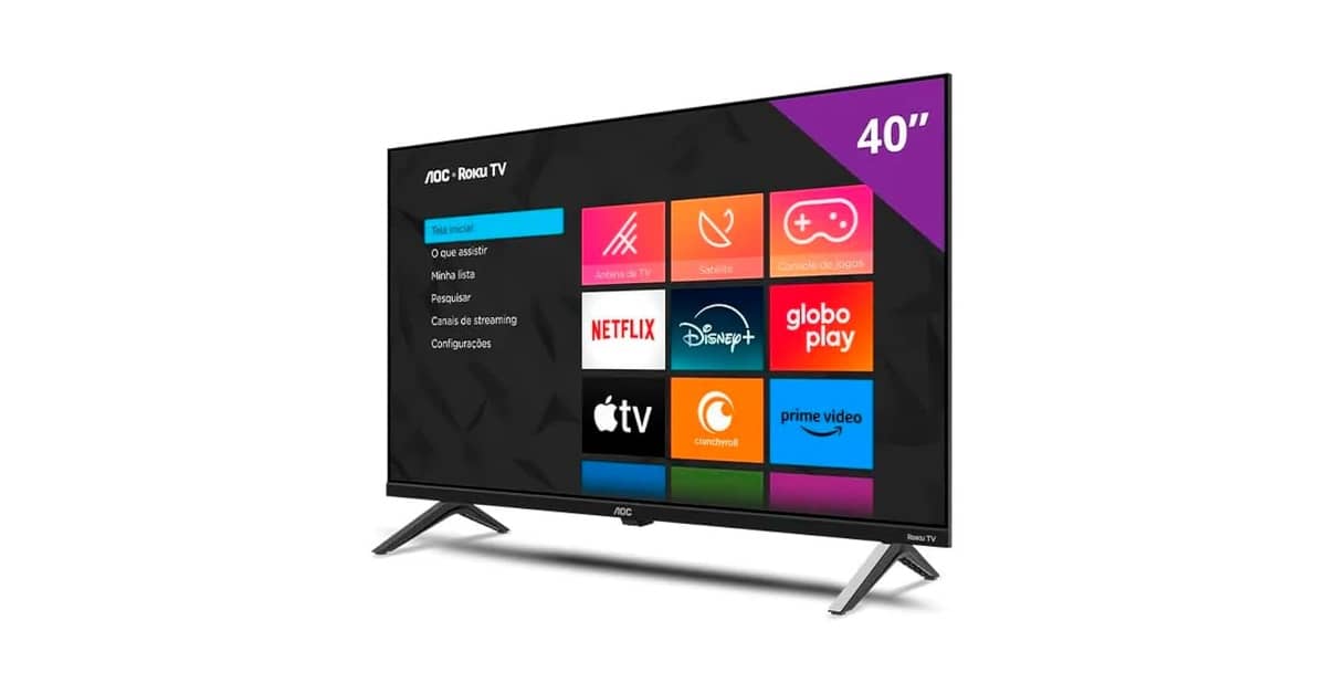 Melhor TV de 40 Polegadas: Roku, Android ou VIDAA?