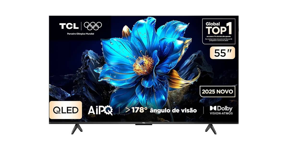 Melhor TV QLED 55: Guia para Games e Imagem 4K