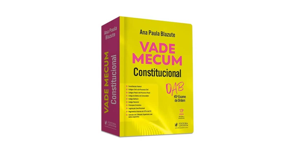 Melhor Vade Mecum Constitucional: Guia Essencial OAB