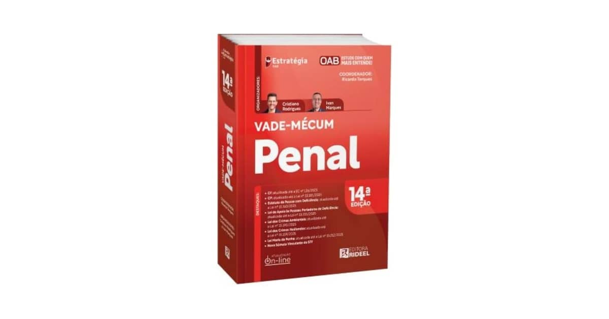 Melhor Vade Mecum para Segunda Fase OAB Penal: Escolha Essencial