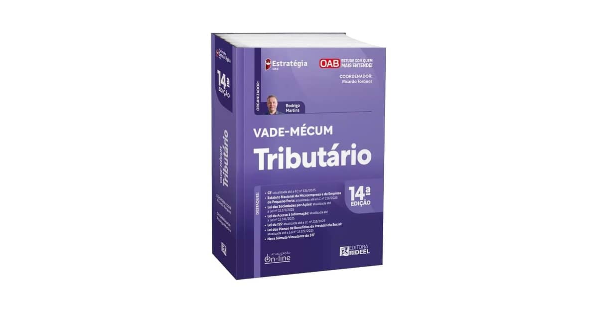 Melhor Vade Mecum Tributário para OAB: Guia Essencial para Aprovação