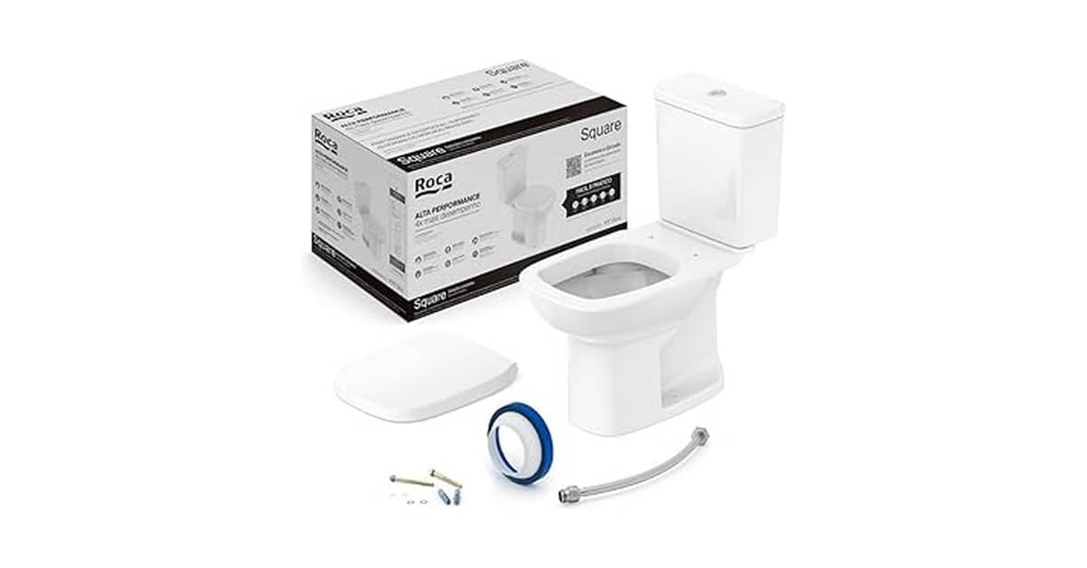 Melhor Vaso Sanitário com Caixa Acoplada: 10 Modelos