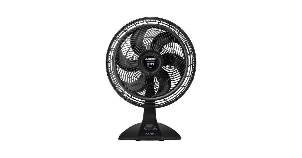Melhor Ventilador Arno Turbo: Potência e Silêncio