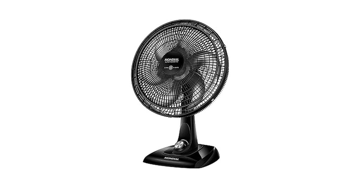 Melhor Ventilador de Mesa: Mais Pás é Melhor?