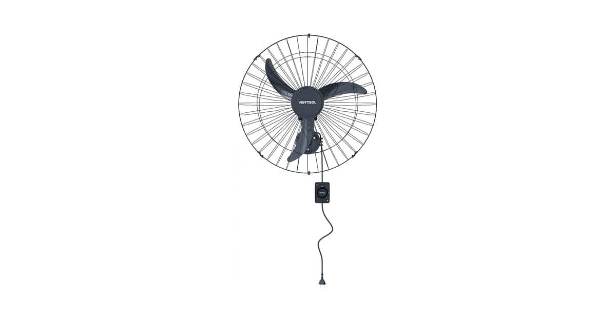 Melhor Ventilador de Parede: Potência vs. Nível de Ruído