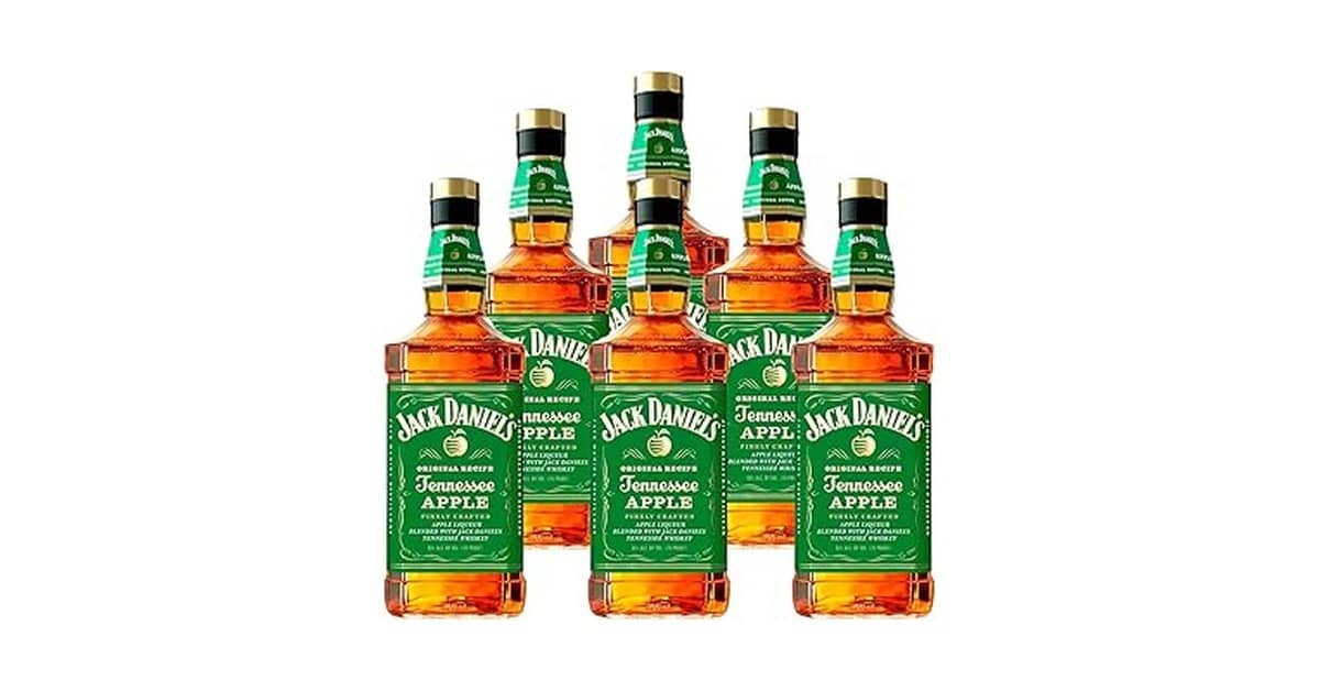 Melhor Whisky de Maçã Verde: Jack Apple 1L ou 700ml?