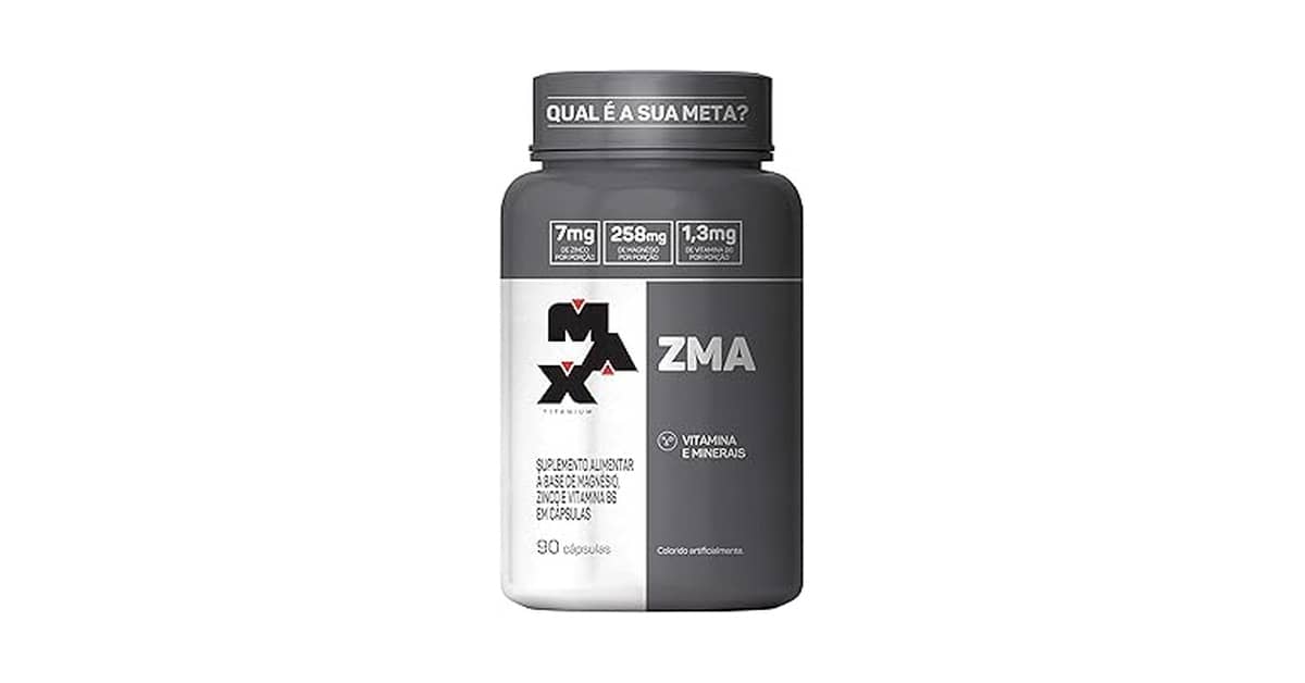 Melhor ZMA para Sono, Testosterona e Recuperação