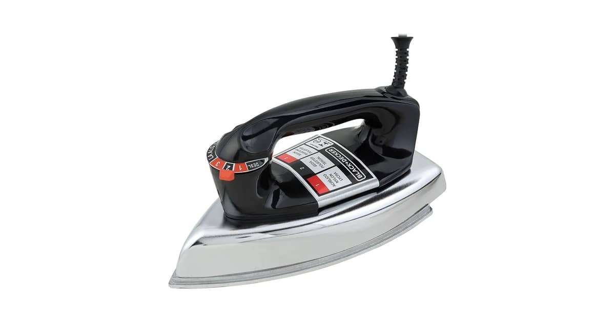 Melhor Ferro Black e Decker: do Seco ao Vapor Portátil