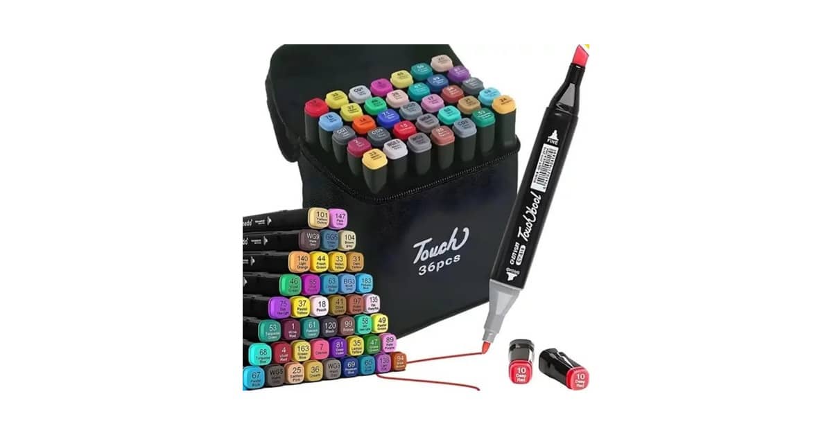 Qual a Melhor Canetinha para Pintar? 10 Kits Top