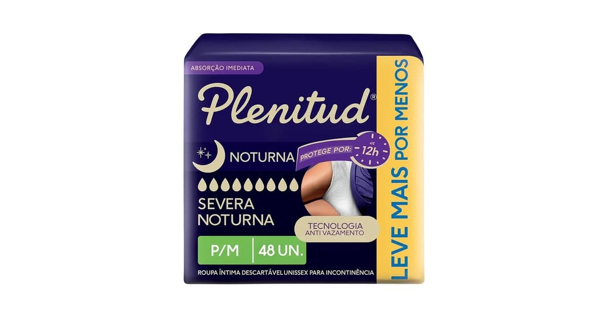 Qual a Melhor Fralda Geriátrica Noturna: 10 Opções