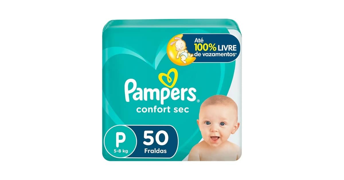 Qual a Melhor Fralda Pampers Confort Sec ou Super Sec: Absorção?