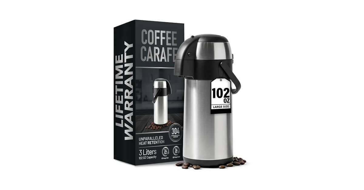 Qual a Melhor Garrafa Térmica para Manter o Café Quente? 10 Modelos