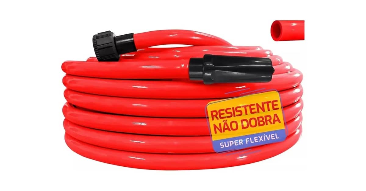 Qual a Melhor Mangueira de Jardim que não Dobra? 10 Modelos de Alta Resistência