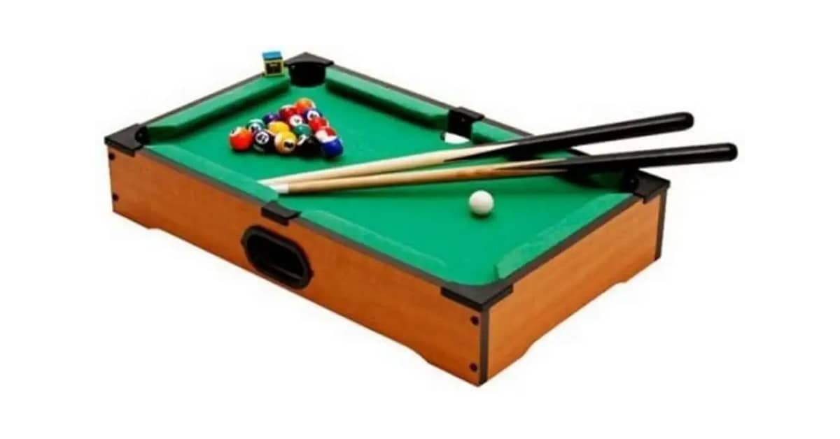 Qual a Melhor Mesa de Sinuca para Comprar: Portátil ou Jantar?