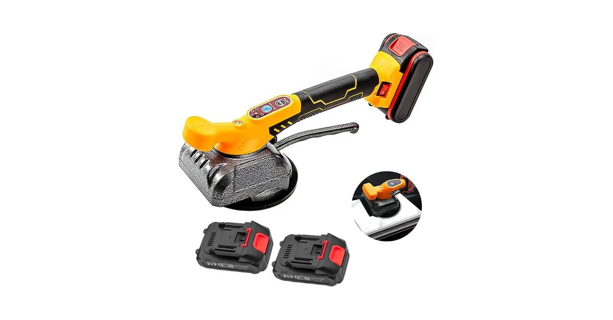 Qual a Melhor Ventosa Vibratória para Porcelanato? 8 Modelos de Alta Precisão