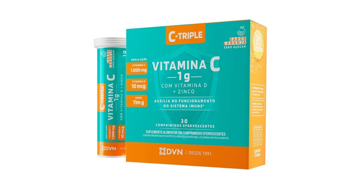 Qual a Melhor Vitamina C Efervescente com Zinco: Imunidade?