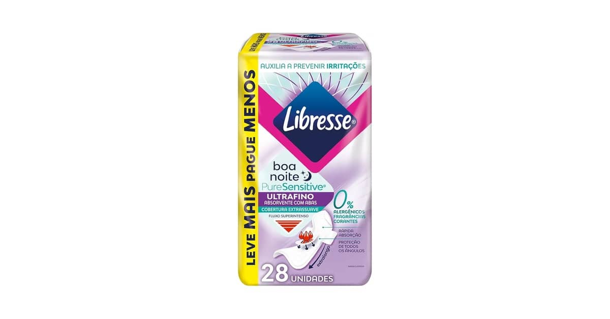 Qual é o Melhor Absorvente Antialérgico? 8 Opções