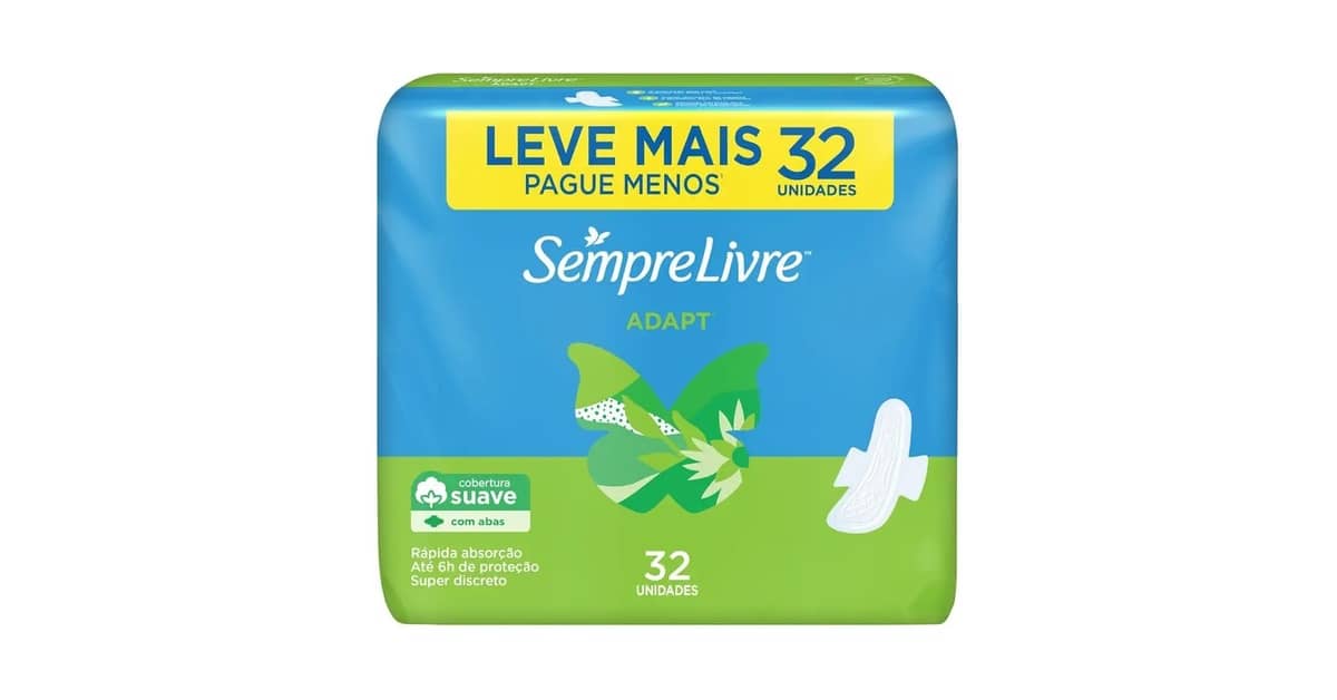 Qual é o Melhor Absorvente? 10 Modelos para Conforto