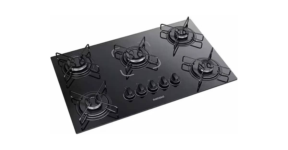 Qual é o Melhor Cooktop 5 Bocas? 10 Modelos Top