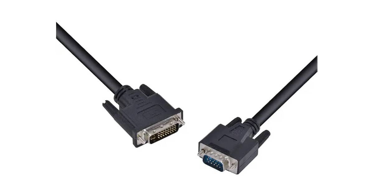 Qual Melhor Cabo Vga ou Dvi: Conexão Ideal!