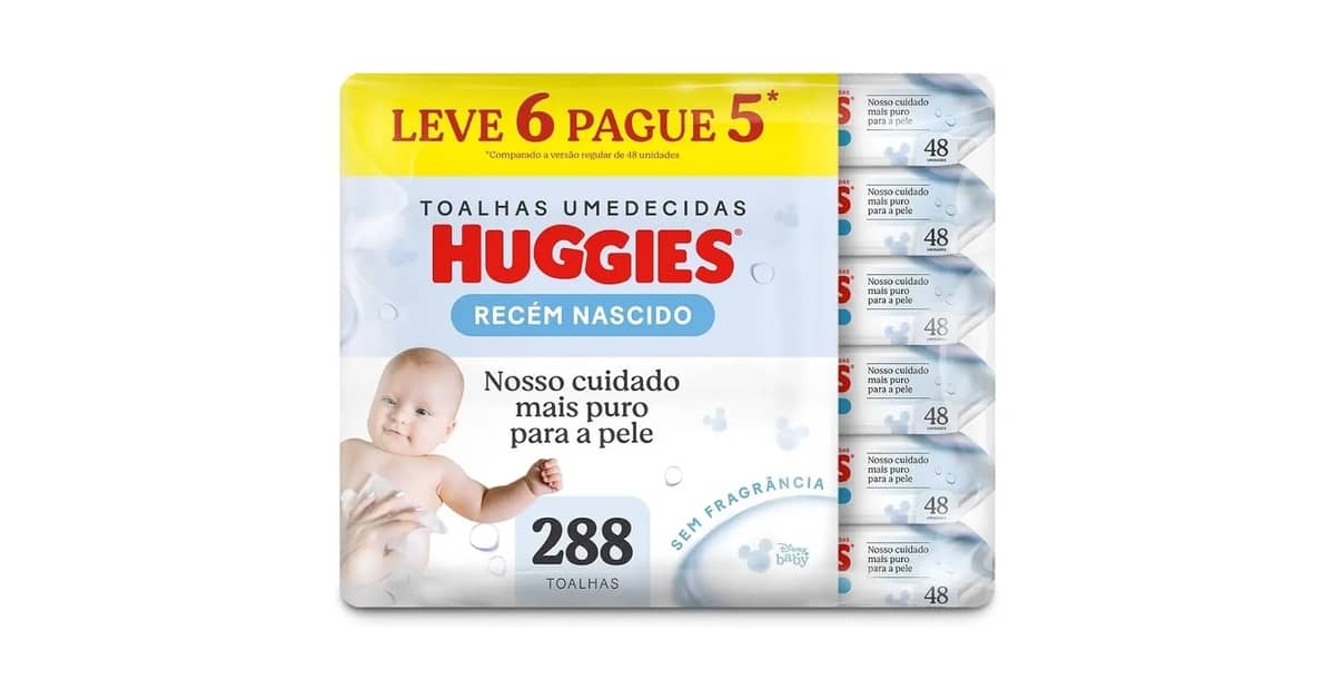 Qual Melhor Lenço Umedecido da Huggies: Pure Care vs One & Done