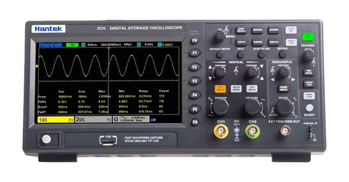 Qual Melhor Osciloscópio Hantek: Guia de Escolha Essencial