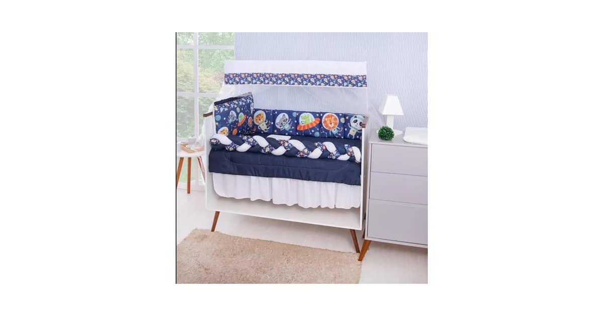 Qual o Melhor Kit Berço Trança Moderno: 6 Opções