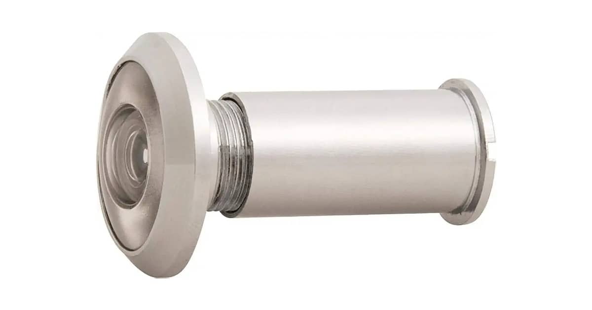 Qual o Melhor Olho Mágico para Portão: Ângulo Amplo e Segurança