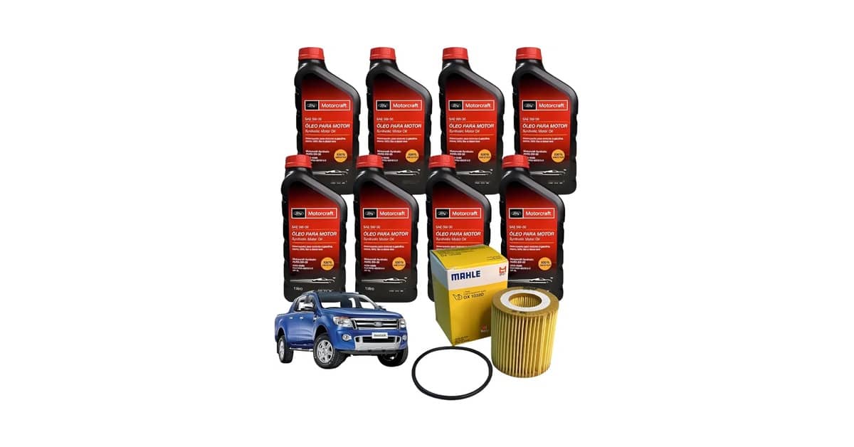 Qual Óleo Usar na Ford Ranger 2.5 Flex: Guia 5W30