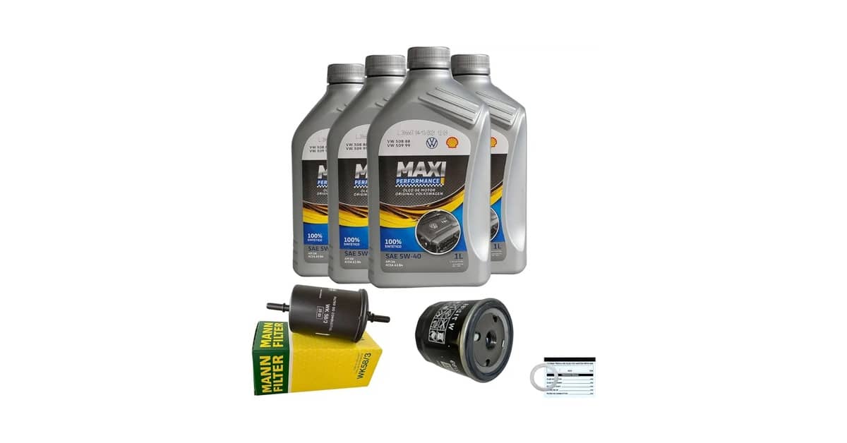 Qual Óleo Usar Na VW Parati 1.8: Melhor Opção 5W40
