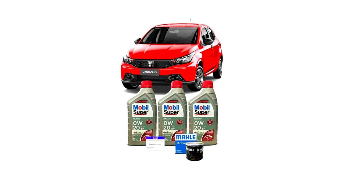 Qual Óleo Usar no Fiat Argo: Guia do Motor Firefly