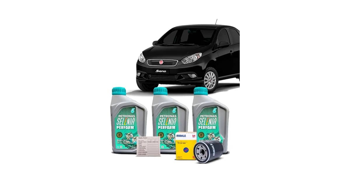 Qual Óleo Usar no Fiat Grand Siena: Opções de Kits